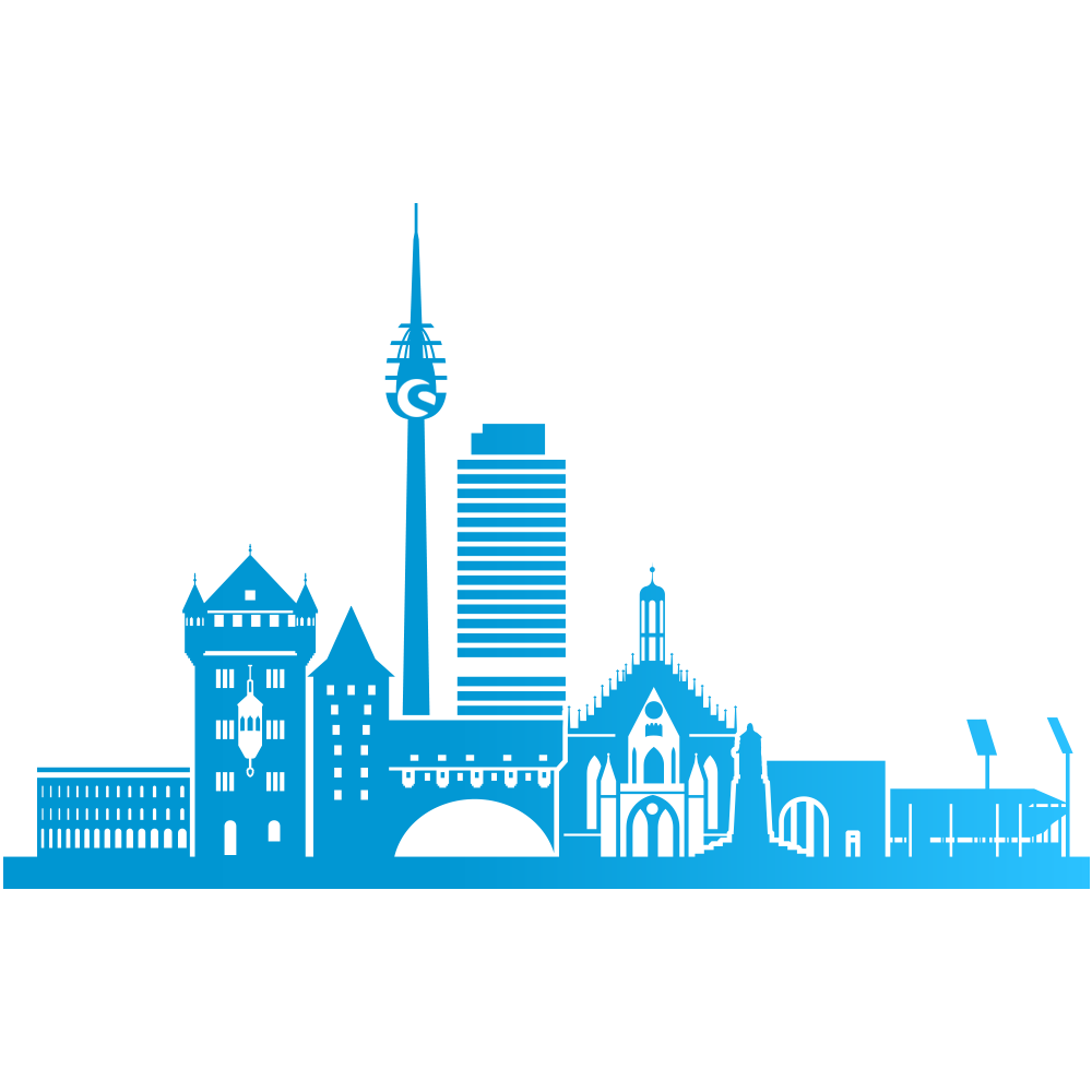 nürnberg skyline icon