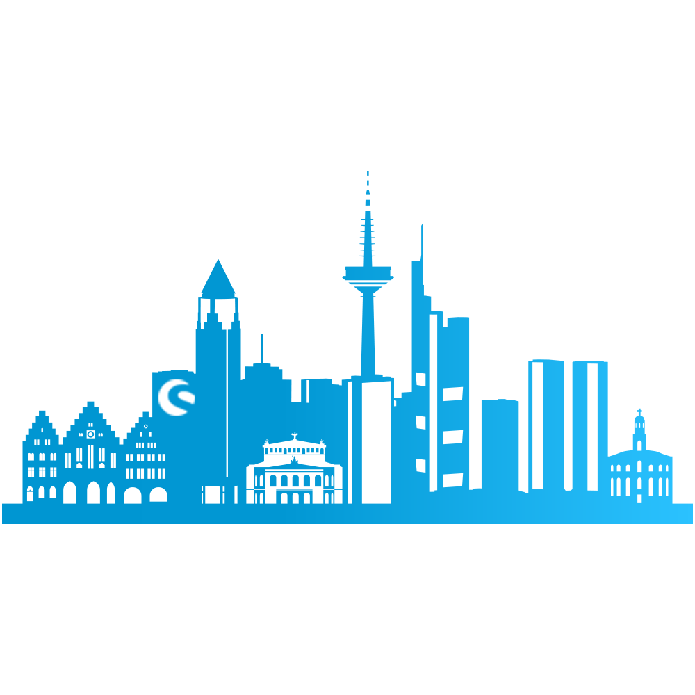 frankfurt skyline icon